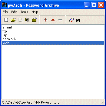 PwArch Screenshot